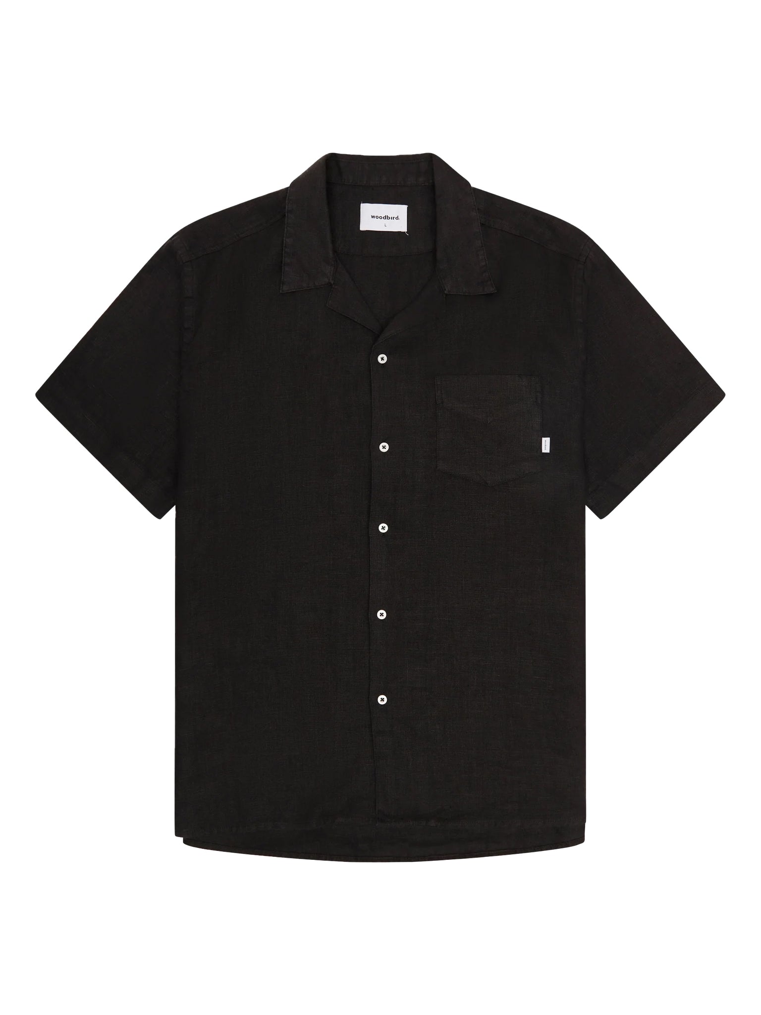 Mays Linen Shirt, black