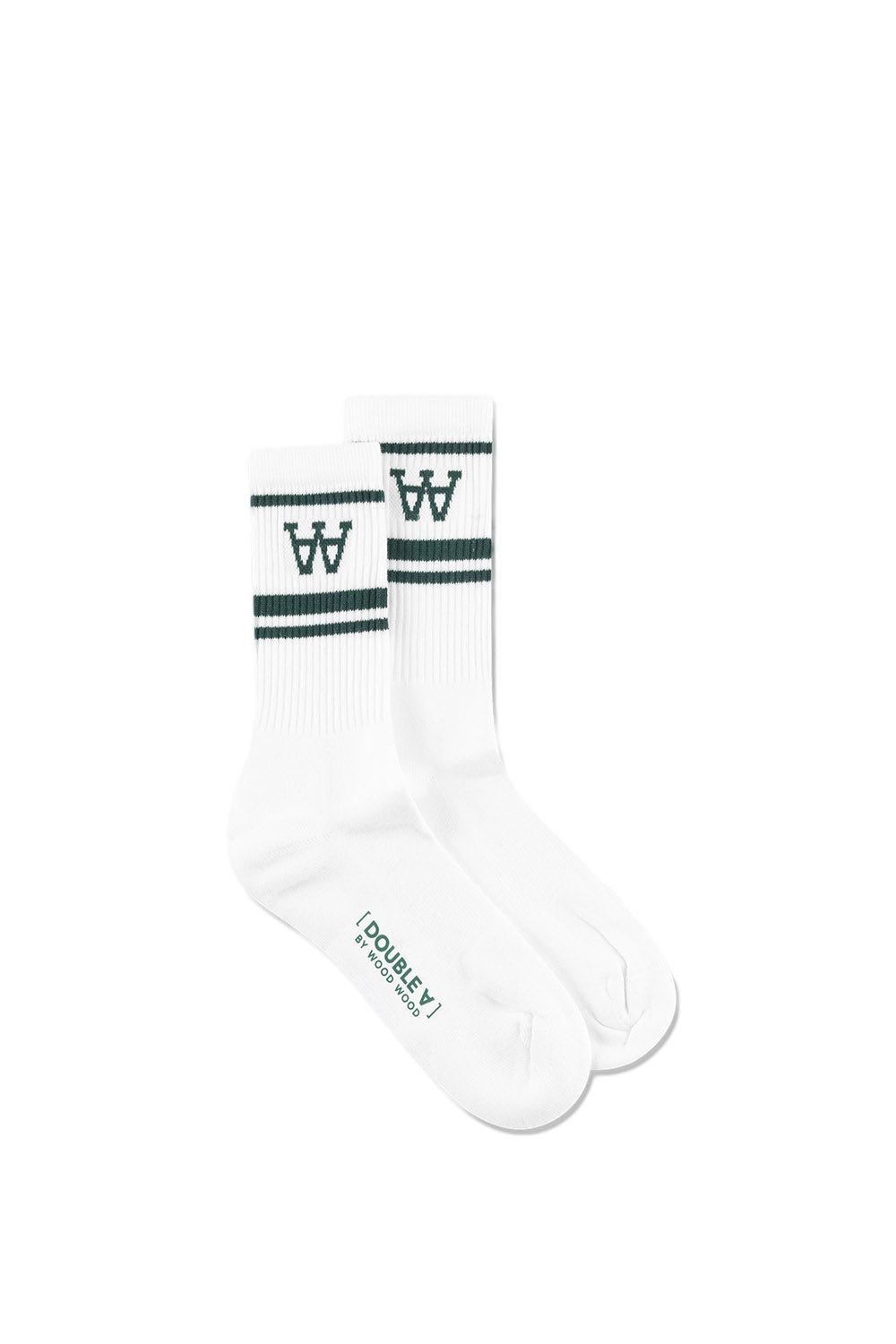 Con 2 Pack Socks , white green