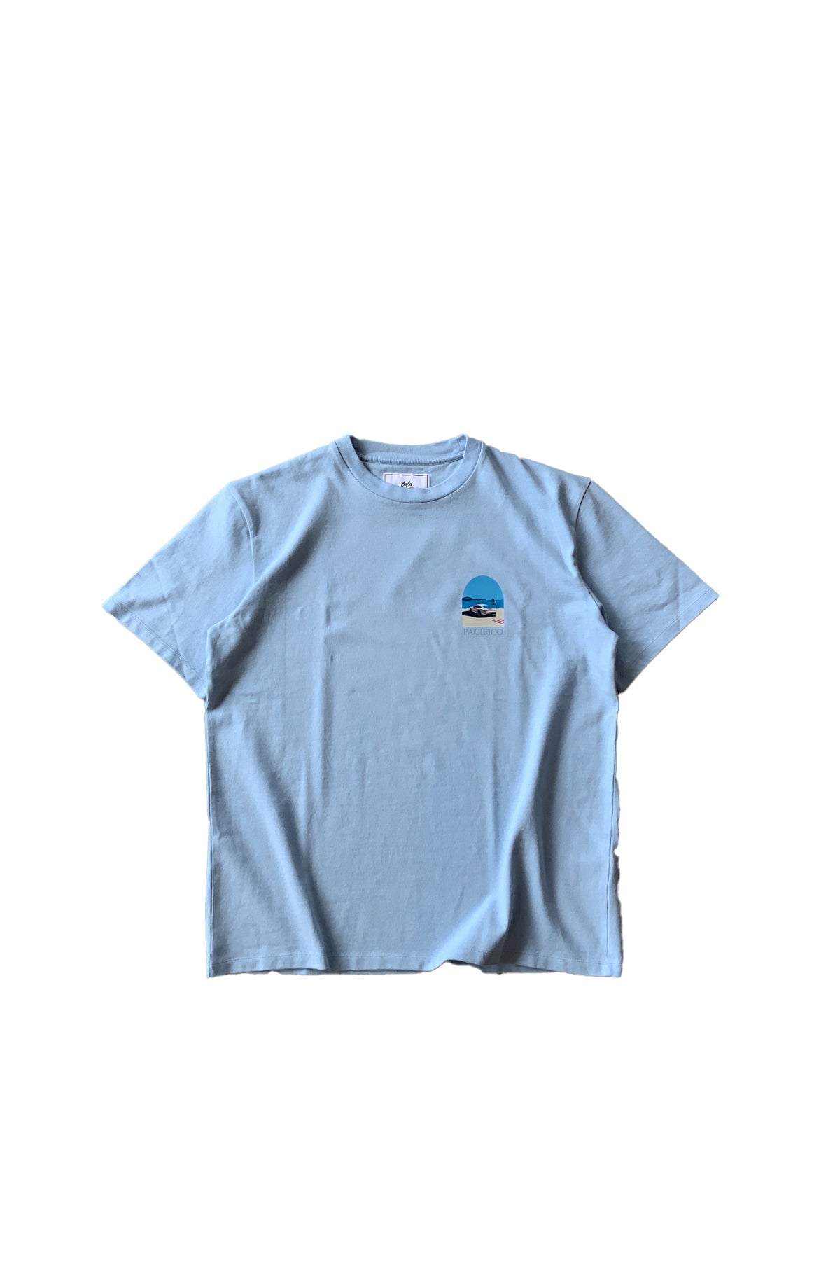 The Made in France Tee Pacifico, icy blue