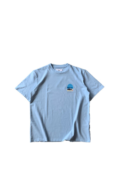 The Made in France Tee Pacifico, icy blue