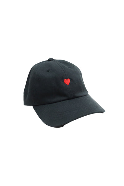 The Icon Cap Heart, black