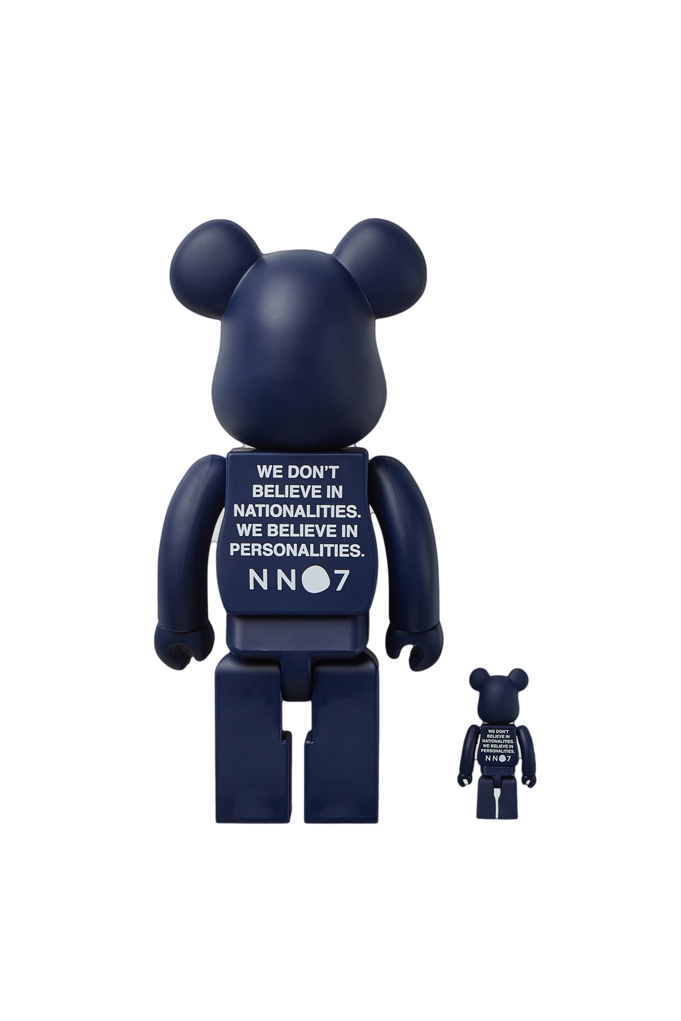 NN07 x Bearbrick, navy blue