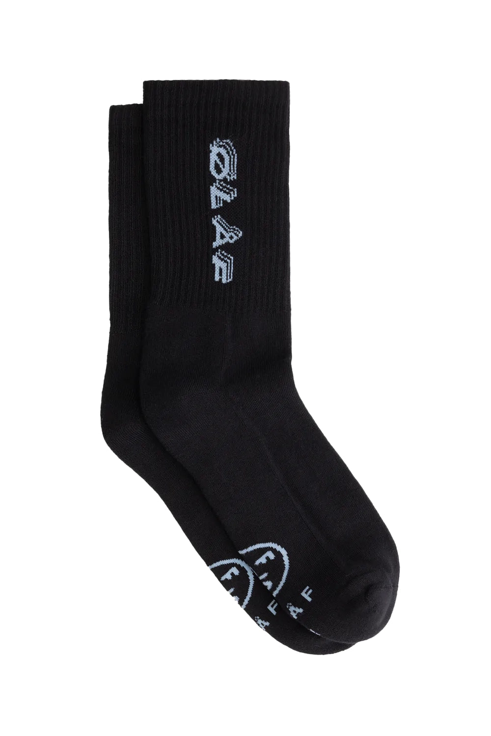Olaf Triple Italic Socks, black
