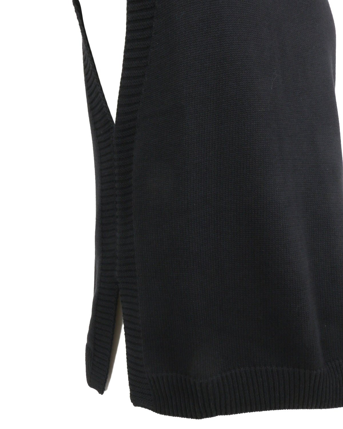 Sea Vest Knit, black