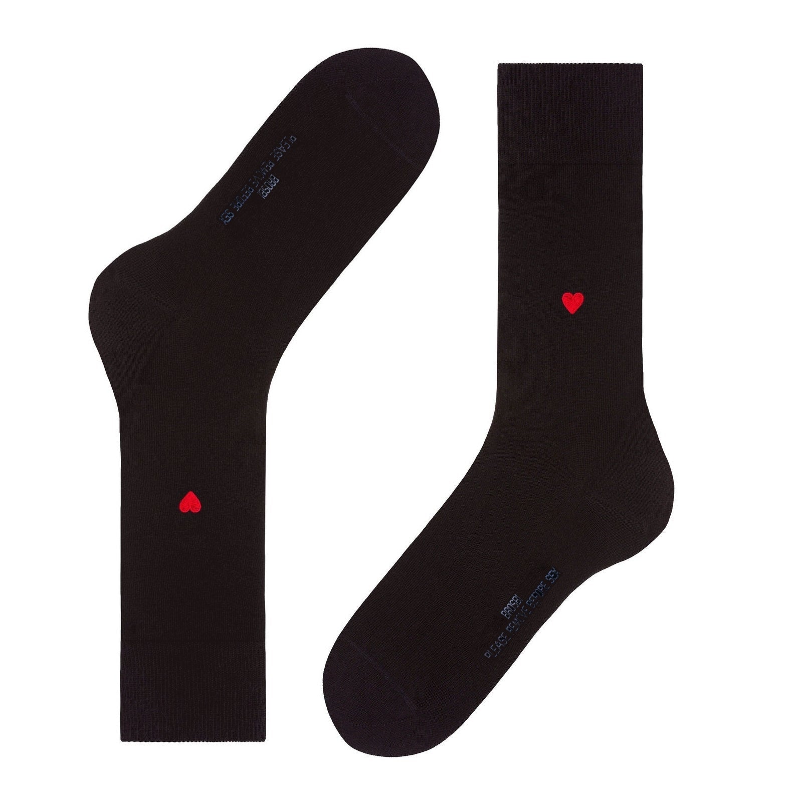 The Icon Socks Heart, black