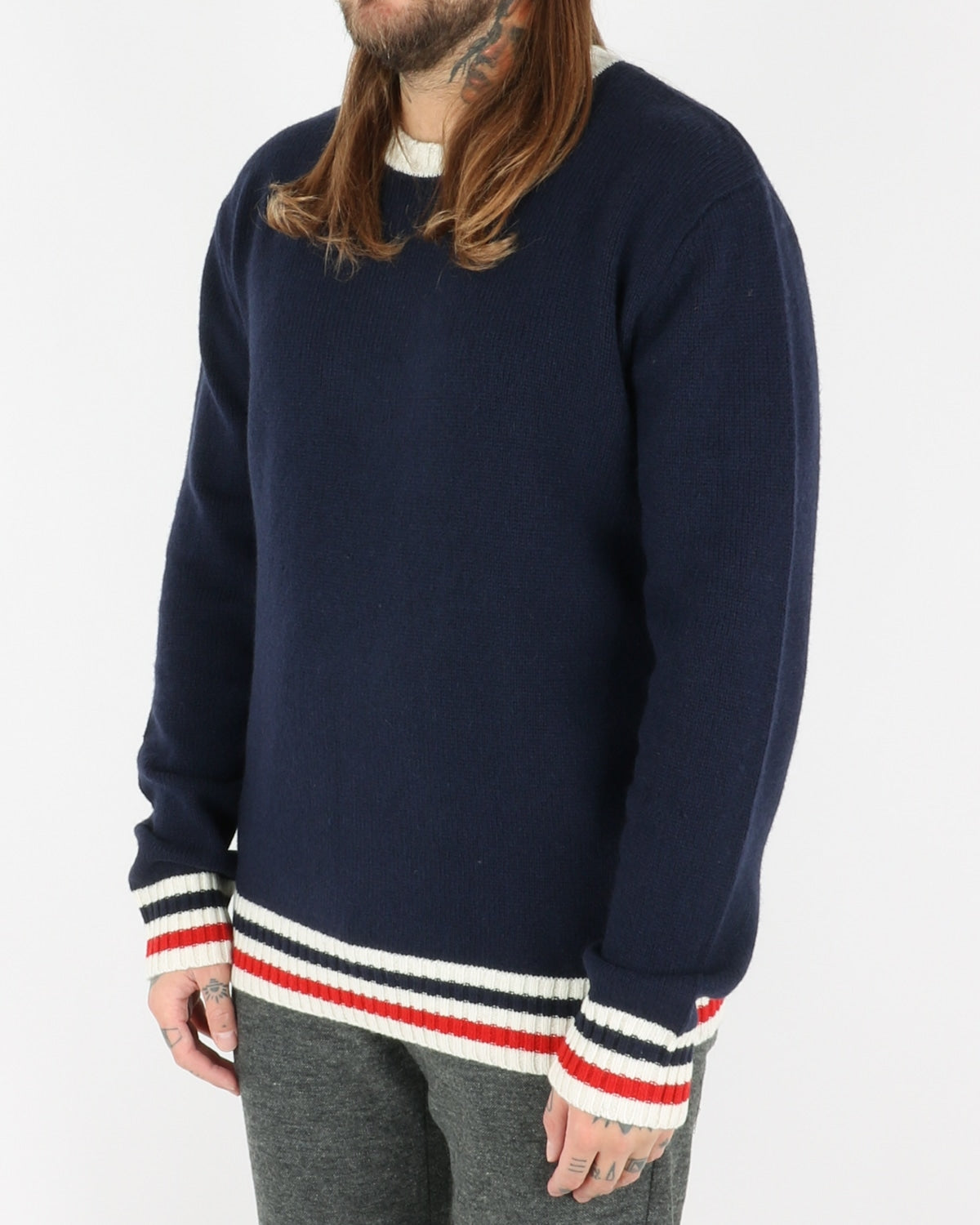les deux_french lambswool jumper_dark navy_2_3