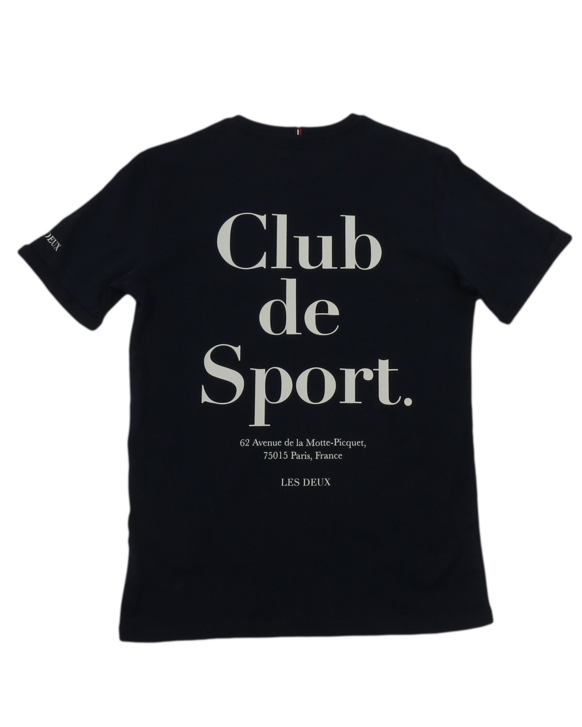 les deux_club de sports t-shirt_dark navy ivory_2_2