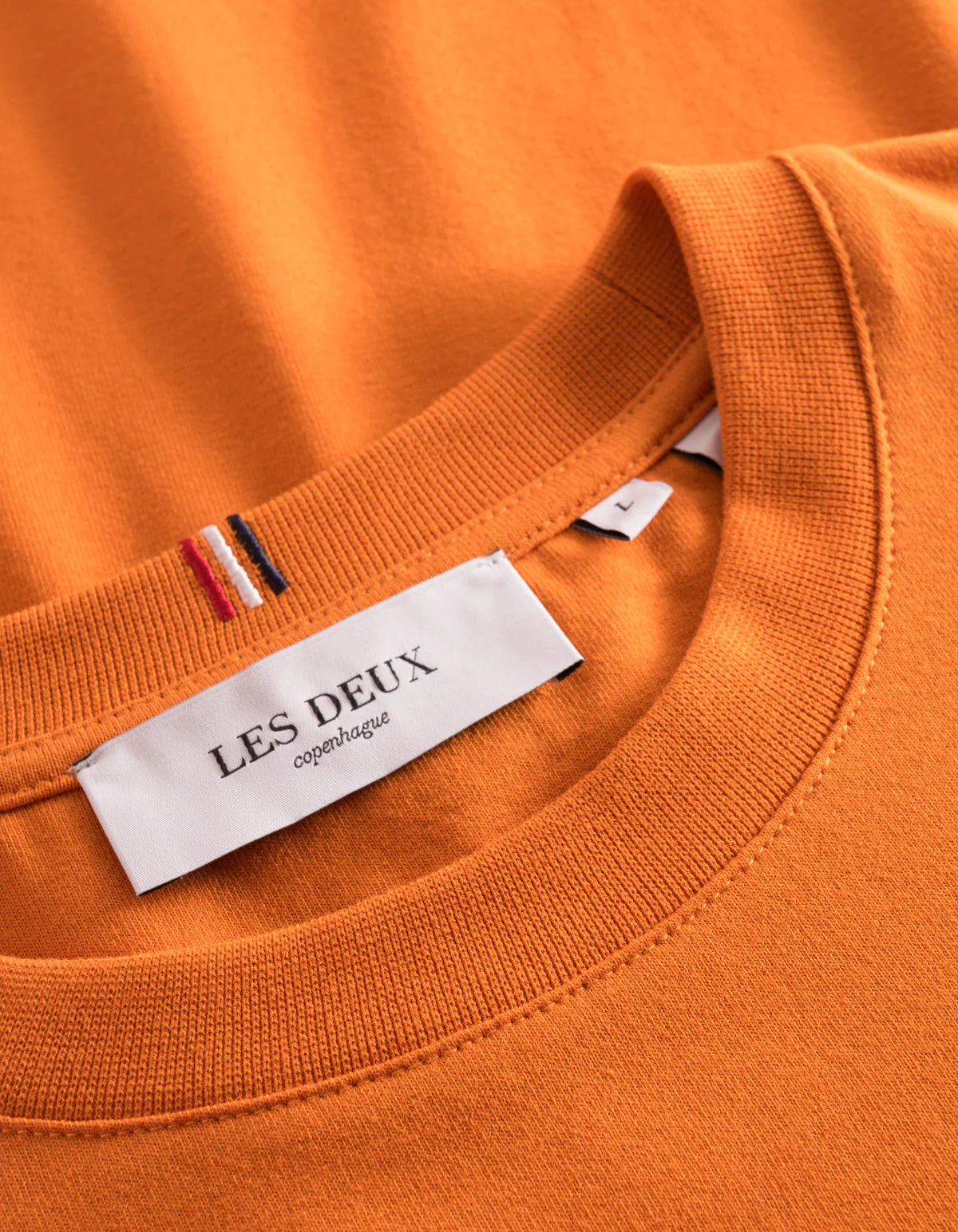 les deux_diego t-shirt_dusty orange white_2_4