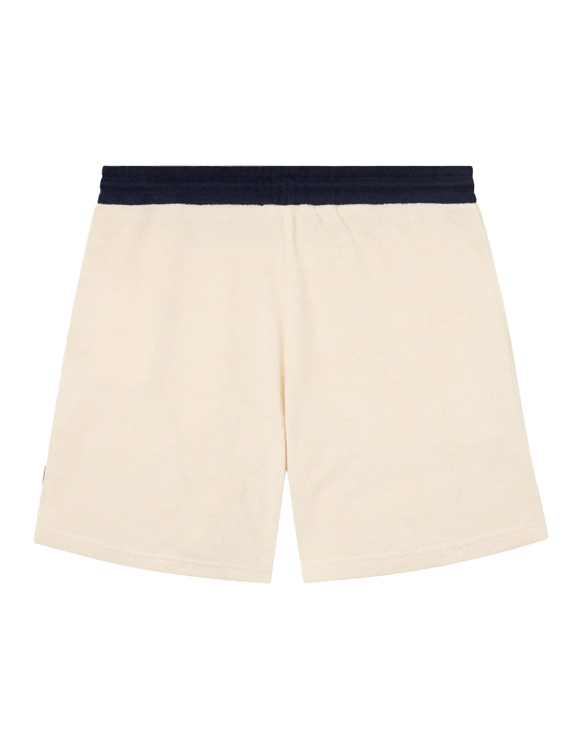 les deux_javier towel sports shorts_ivory dark navy_2_4