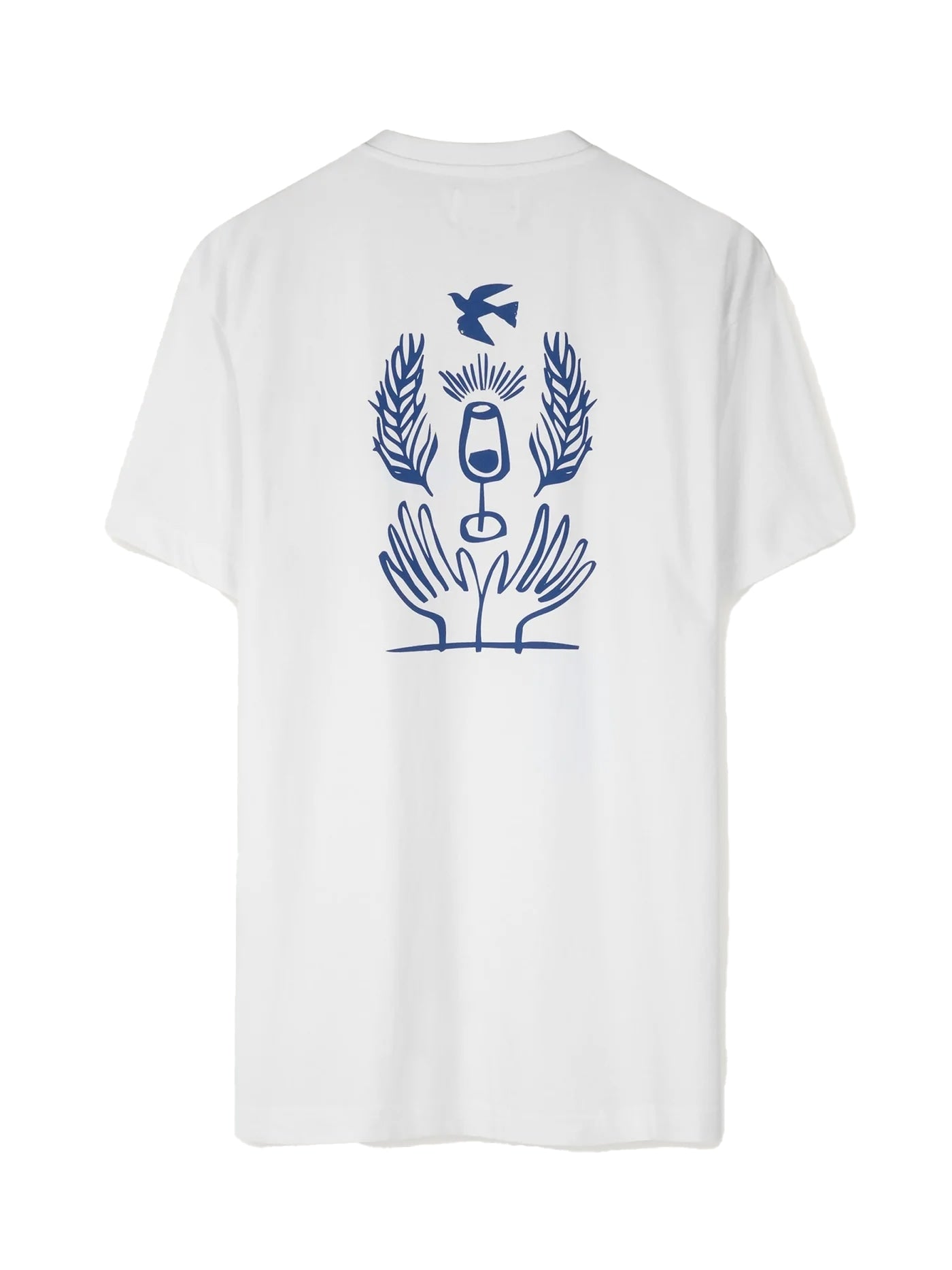 libertine libertine_beat peace t-shirt_white_4_4