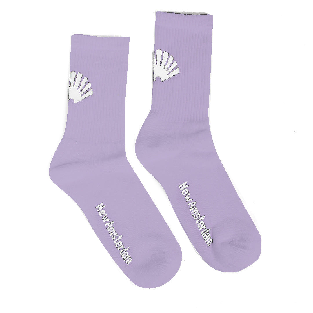 Logo Socks, lilac