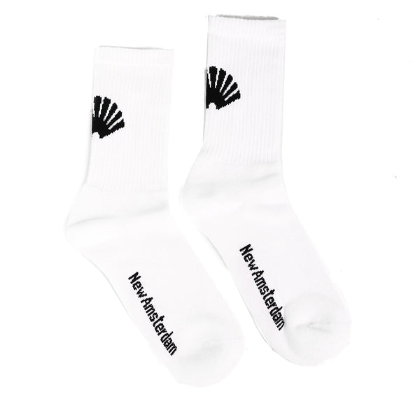 Logo Socks, white