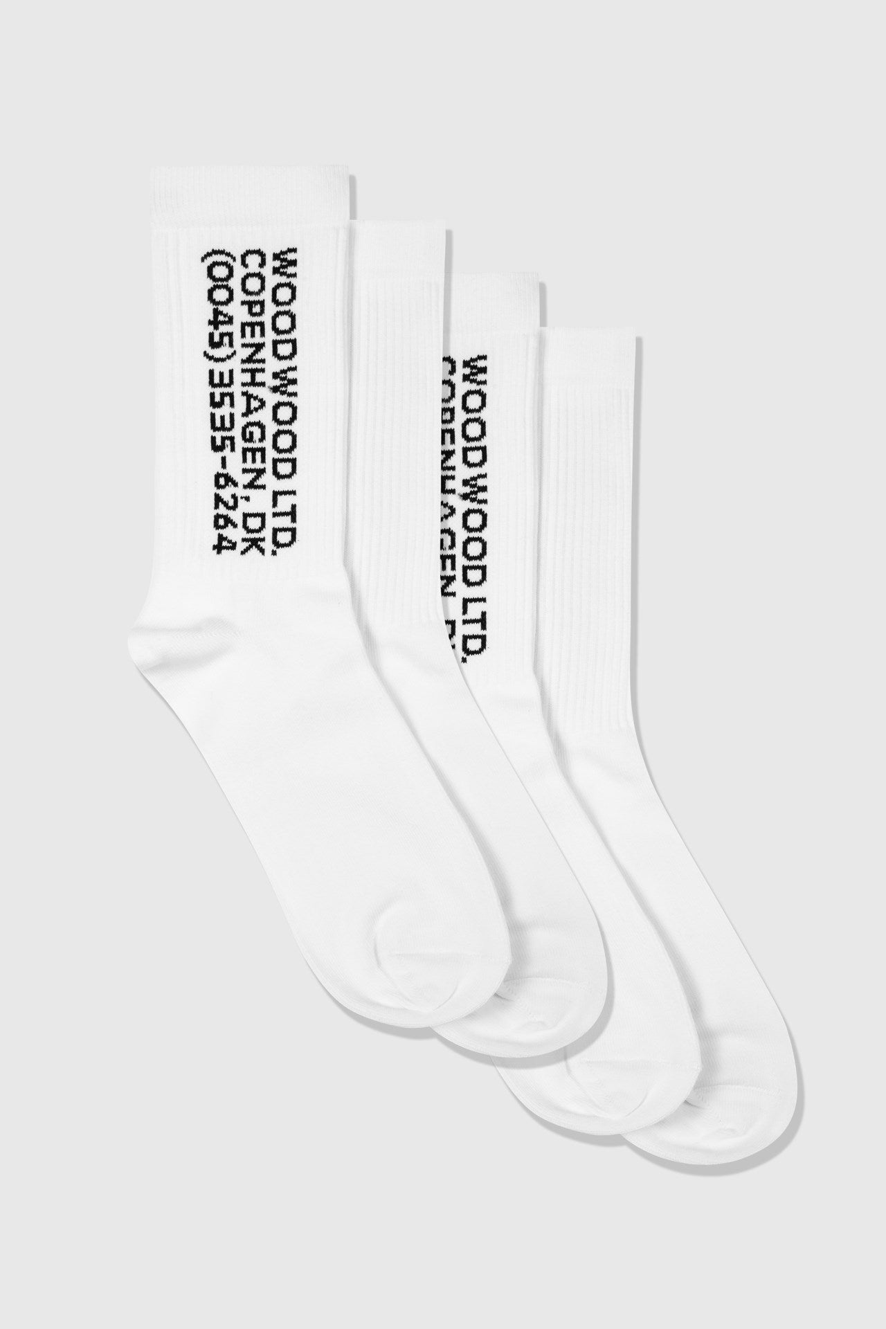 Gail 2- Pack Socks, bright white