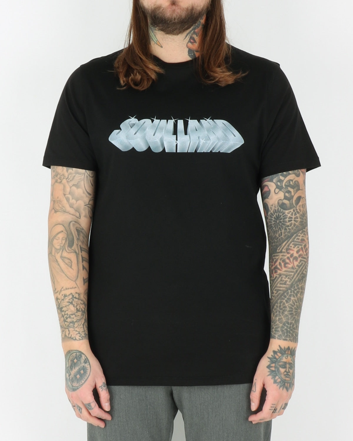soulland_gus t-shirt_black with print_1_3