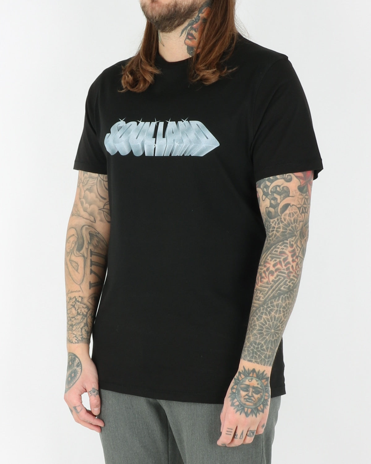 soulland_gus t-shirt_black with print_2_3