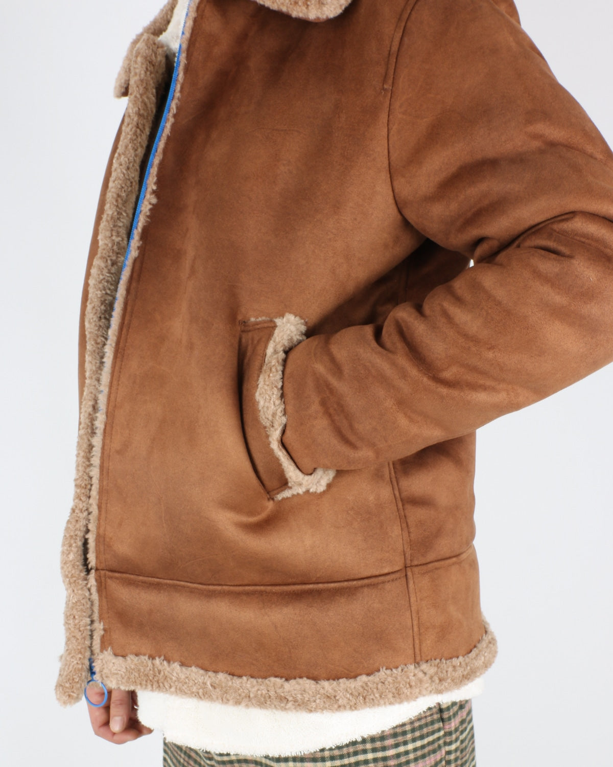 soulland_max faux sherling jacket_brown_3_6
