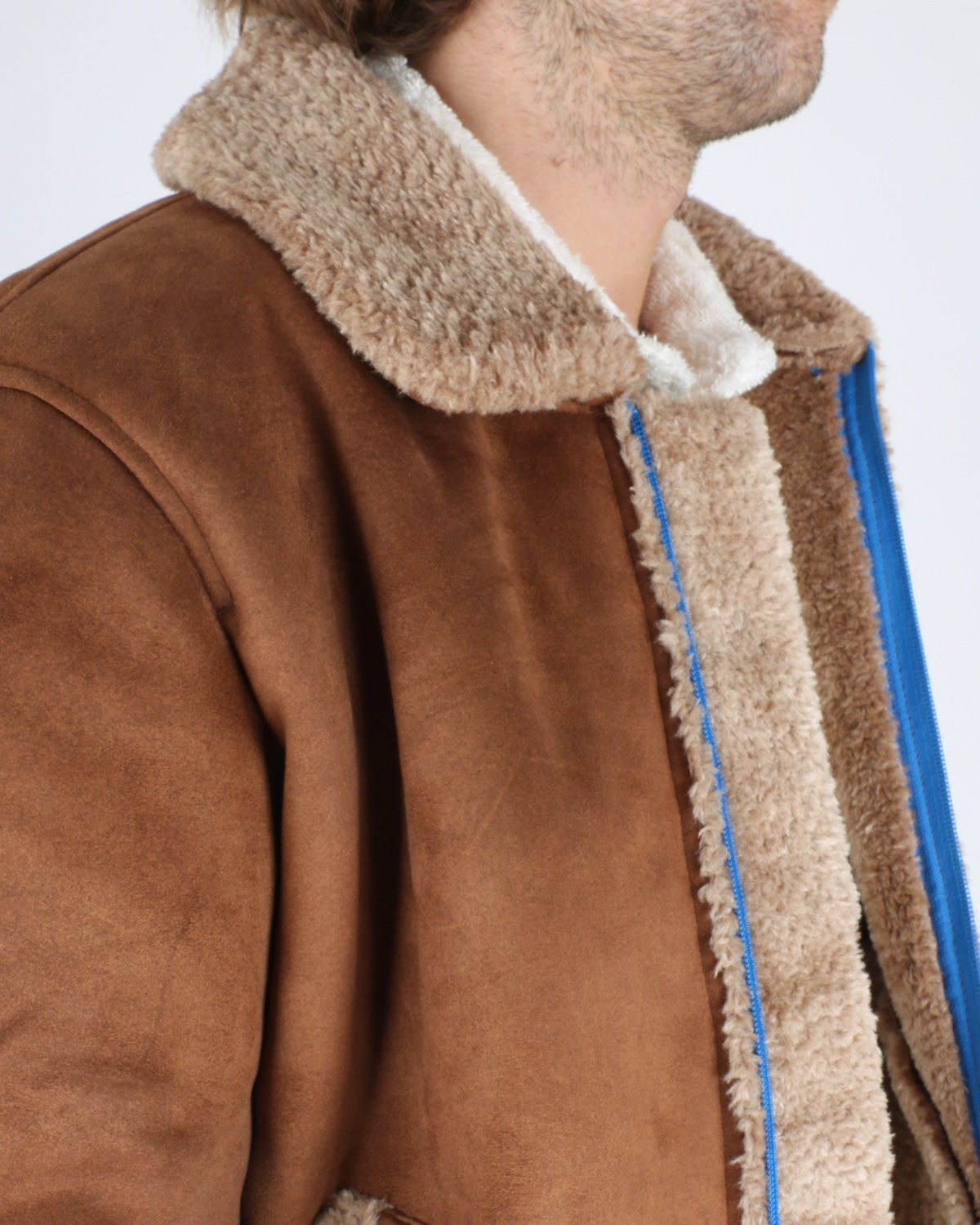 soulland_max faux sherling jacket_brown_5_6